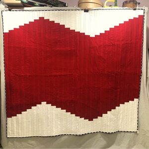 Patriotic throw quilt 5 x 6
